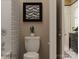 Bathroom featuring a toilet and framed picture at 4179 Skyboat Cir, Fort Mill, SC 29715