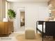 Cozy living space with stylish furniture, decorative chest, and a soft round rug at 4231 Skyboat Cir, Fort Mill, SC 29715