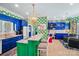Bright kitchen boasts custom cabinets, an island, and ample seating at 469 Valley Run Dr, Waxhaw, NC 28173