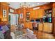 Luxurious wood-paneled office features built-in shelving, desk, and a statement zebra rug at 469 Valley Run Dr, Waxhaw, NC 28173