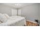 Cozy bedroom features hardwood floors, closet, ceiling fan, and neutral paint at 5208 Black Oak Ln, Waxhaw, NC 28173