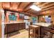 Functional kitchen featuring wood cabinets, an island, and modern appliances for easy cooking at 95 Odell Ct, Taylorsville, NC 28681