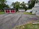 Detached garage with multiple bays provides ample parking and storage on the property at 103 Duke St, Great Falls, SC 29055