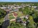Aerial view of community with well maintained homes and green landscaping at 107 Pressley St, Clover, SC 29710