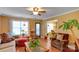 Inviting living room with wood floors, comfortable seating and natural light at 1110 Archer Farm Dr, Salisbury, NC 28144