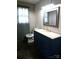 Bathroom featuring stylish vanity, modern fixtures, neutral walls and tile flooring at 1958 19Th Avenue Ne Dr # 8, Hickory, NC 28601