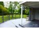 Spacious back deck overlooking the yard, perfect for outdoor entertaining and relaxation at 1958 19Th Avenue Ne Dr # 8, Hickory, NC 28601