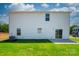 A new home has a large, flat backyard with green grass at 217 Basildon St # 1018, Lancaster, SC 29720