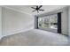 Bedroom with large windows offering a view of the private backyard at 2364 Delaney Dr, Fort Mill, SC 29715