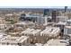 High-rise buildings overlook the stadium of a lively, developed urban area at 243 Lincoln St, Charlotte, NC 28203