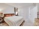 Bright bedroom featuring neutral walls, carpet, and a large window with curtains at 3101 Virginia Trail Ct, Fort Mill, SC 29715