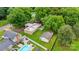 Private backyard featuring a refreshing pool, patio area, and lush greenery, perfect for outdoor enjoyment at 467 16Th Nw Ave, Hickory, NC 28601