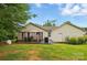 Beautiful back yard with deck and gazebo featuring lots of space for entertaining at 5359 Lake Glenn Dr, Stanfield, NC 28163