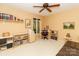 Office featuring built-in shelves and a desk area at 6119 Bittersweet Ln, Charlotte, NC 28270