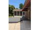 A house with a screened in porch, backyard, deck, and partial hardscape is shown at 715 Gentry Pl, Charlotte, NC 28210