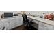 Functional home office space with custom cabinetry and ample workspace at 8840 Mullis Forest Ct, Mint Hill, NC 28227