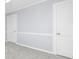 Bedroom with fresh paint, wainscoting and plush carpet at 12491 Oak Grove Rd, Stanley, NC 28163