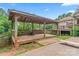 Backyard deck with grill and outdoor storage, perfect for outdoor entertaining at 1724 Windy Rush Ln, Gastonia, NC 28054