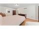Comfortable bedroom with neutral walls, hardwood flooring, and traditional furnishings at 1724 Windy Rush Ln, Gastonia, NC 28054