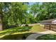 Enjoy outdoor living in this spacious backyard with lush lawn and privacy fence at 1822 N New Hope Rd, Gastonia, NC 28054