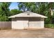 Spacious detached one-car garage with storage, providing ample space for vehicles at 1822 N New Hope Rd, Gastonia, NC 28054