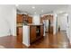 Spacious kitchen with stainless steel appliances and center island at 18460 W Catawba Ave, Cornelius, NC 28031
