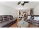 Spacious living area featuring hardwood floors and open floor plan at 18460 W Catawba Ave, Cornelius, NC 28031