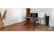 Cozy office space features hardwood floors and ample space for your setup at 18460 W Catawba Ave, Cornelius, NC 28031