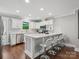 Well-equipped kitchen with white cabinetry, a center island, and stainless steel appliances for the home chef at 195 Bluebird Ln, Salisbury, NC 28146