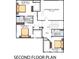 Second floor plan shows bedrooms, bathrooms, and storage space at 20396 Queens St, Cornelius, NC 28031
