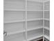 Custom built-in shelving provides ample storage space with a clean, modern aesthetic at 2185 Loire Valley Dr, Fort Mill, SC 29707