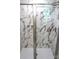 A modern tiled walk-in shower with sleek fixtures and design at 256 Lincoln Sw St # 1, Concord, NC 28025