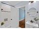 Bathroom features a tiled shower and classic fixtures at 331 Solomon St, Charlotte, NC 28216
