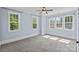 Bright bedroom with three large windows offering plenty of natural light at 331 Solomon St, Charlotte, NC 28216