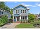 Charming two-story home with a welcoming front porch, well-maintained lawn, and beautiful curb appeal at 331 Solomon St, Charlotte, NC 28216