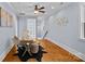 Hallway Office with hardwood floors and stylish decor at 331 Solomon St, Charlotte, NC 28216