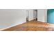 Neutral living room offering hardwood floors, creating a blank canvas for customization at 405 N Woodland Dr, Lancaster, SC 29720