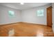 Spacious bedroom with hardwood floors and natural light streaming through the windows at 506 Richards Dr, Shelby, NC 28150