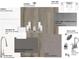 Interior design and fixture selections for the kitchen, bathrooms, and flooring including carpet and tile at 522 Ramona St # 44, York, SC 29745