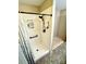 New shower stall equipped with handrails and shower products organizer at 675 Godbey Rd, Salisbury, NC 28147