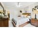 Comfortable bedroom with soft lighting, and a serene ambiance at 6795 Montgomery Rd, Lake Wylie, SC 29710