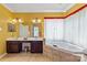 Spacious bathroom featuring a large soaking tub and double sink vanity at 8914 Landsdowne Ave, Harrisburg, NC 28075