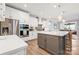 Bright and spacious kitchen with granite countertops, modern appliances, and ample cabinet space at 9109 Liberty Hill Dr, Mint Hill, NC 28227
