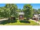 Charming brick home framed by mature trees with a well-kept lawn at 147 35Th Ne Ave, Hickory, NC 28601