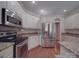 Well-equipped kitchen featuring stainless steel appliances and granite countertops at 1508 Avalon Oaks Ct, Dallas, NC 28034