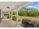 Covered porch with white pillars and view of street at 211 Ridgecrest St, Kannapolis, NC 28081