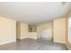 A living room features hardwood flooring, a neutral color scheme, and an open layout for versatile use at 4521 Palustris Ct, Charlotte, NC 28269