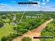 Aerial view of home near C.B. Kayak River Access, a 3-minute walk from the home at 485 Lincoln St, Cramerton, NC 28032