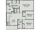 Second floor plan showcasing owner's suite, bath, walk-in closet, bedrooms, bath, loft, and storage at 6336 Busch Ave, Midland, NC 28107
