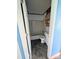 Compact bathroom featuring a tub/shower combo, toilet, and vanity at 647 Mckay Hill Rd, Mount Gilead, NC 27306